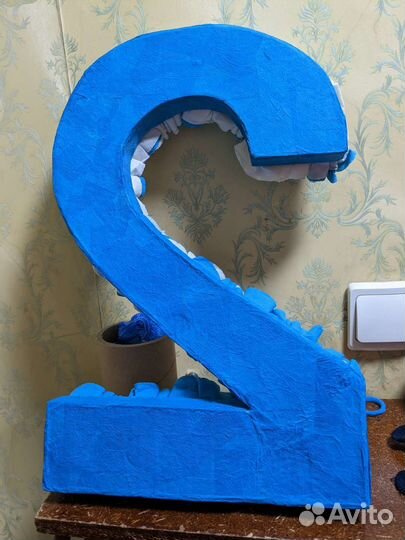 Цифра 2 на день рождения