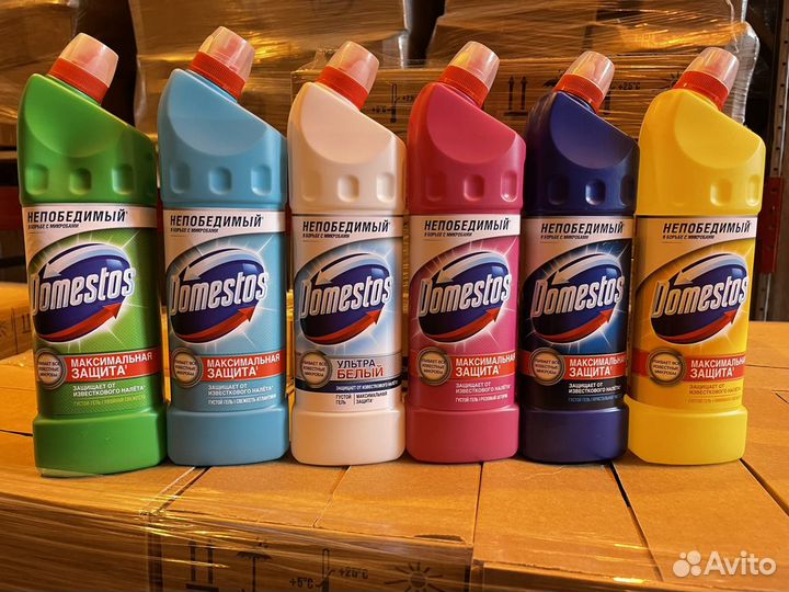 Domestos в ассортименте от 104 - 1.л