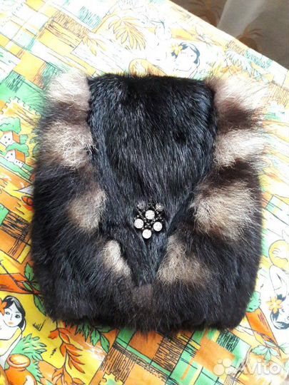 Шапка натуральный мех