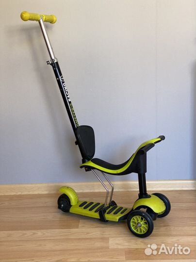 Самокат беговел 3 в 1 Monster's Racing