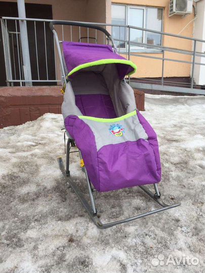 Санки коляска ника