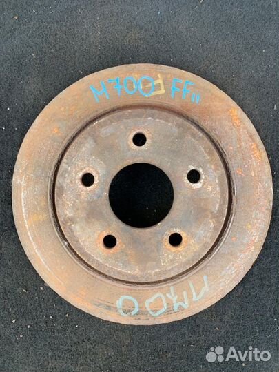 Тормозной диск задний Ford Focus 2 1.8 kkda 2009