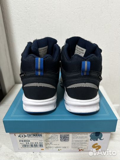 Кроссовки ortmann 27 размер