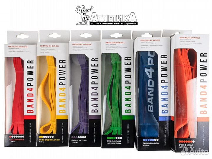 Резиновые петли для Фитнеса и Атлетики