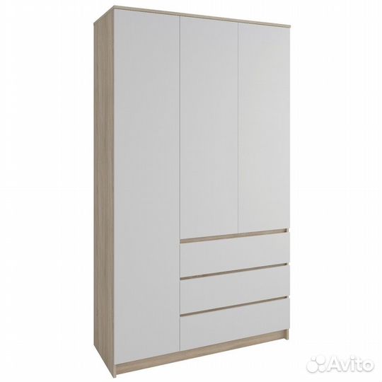 Шкаф 3-дверный Мори мш1200