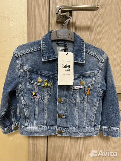 Куртка джинсовая H&M на девочку 4 года