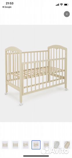 Кроватка детская топотушки сильвия 2