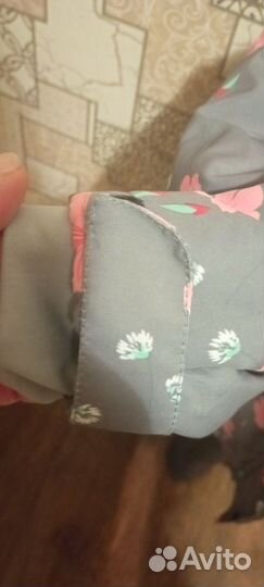 Костюм весна размер указан 80, но идёт больше