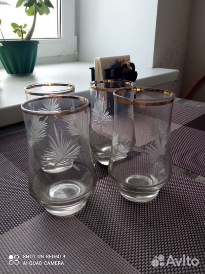 Стаканы стекло СССР