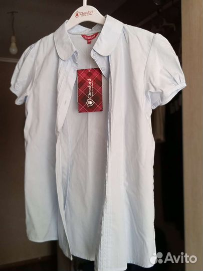 Рубашка школьная 140