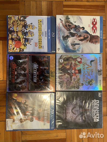 Bluray, blu-ray, blu ray 3D диски фильмы лицензия1