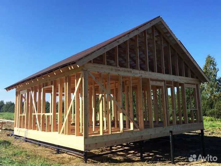 Строительство каркасных домов под ключ