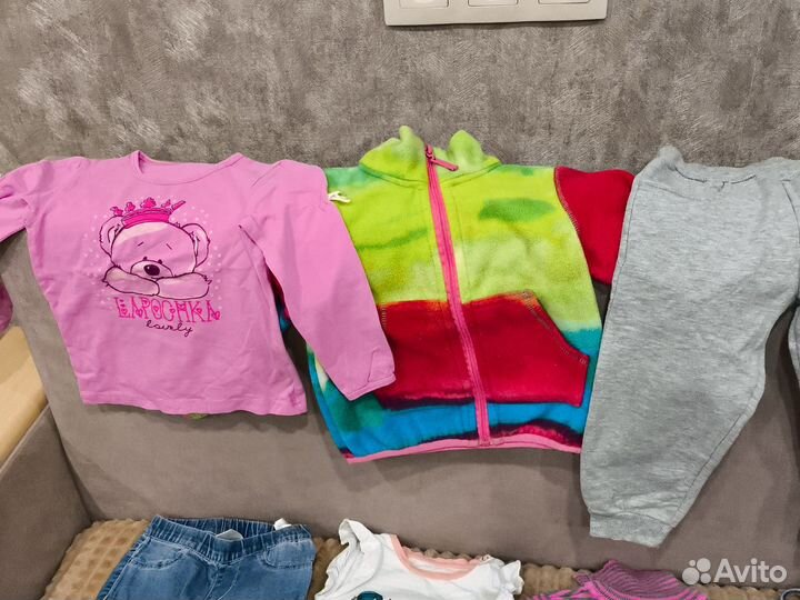 Пакет вещей для девочки 92 98