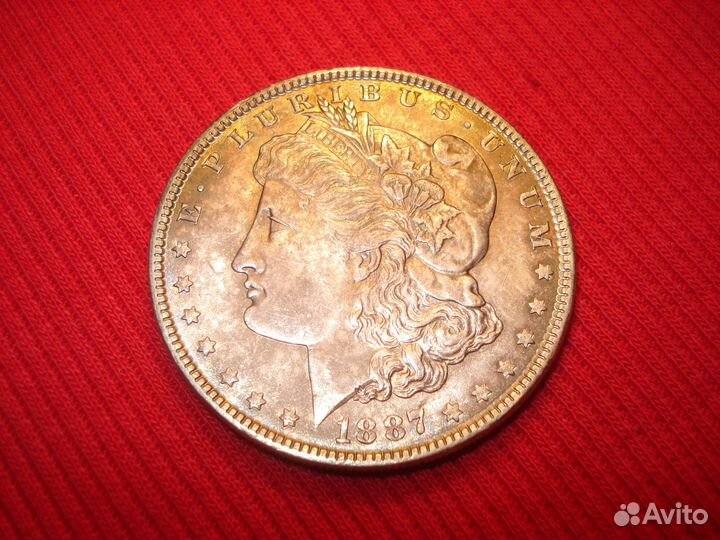 Серебро Америка Свободы стала Анна Уильямс 1887