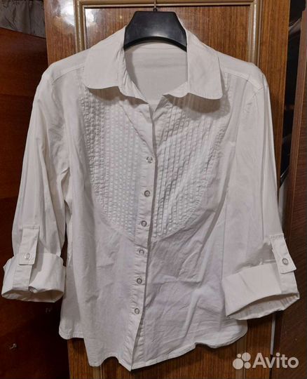 Блузка-рубашка школьная 42-44 разм