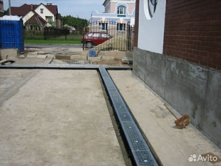 Бетонные дорожки и отмостки под ключ