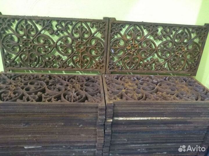 Кованые секции забора