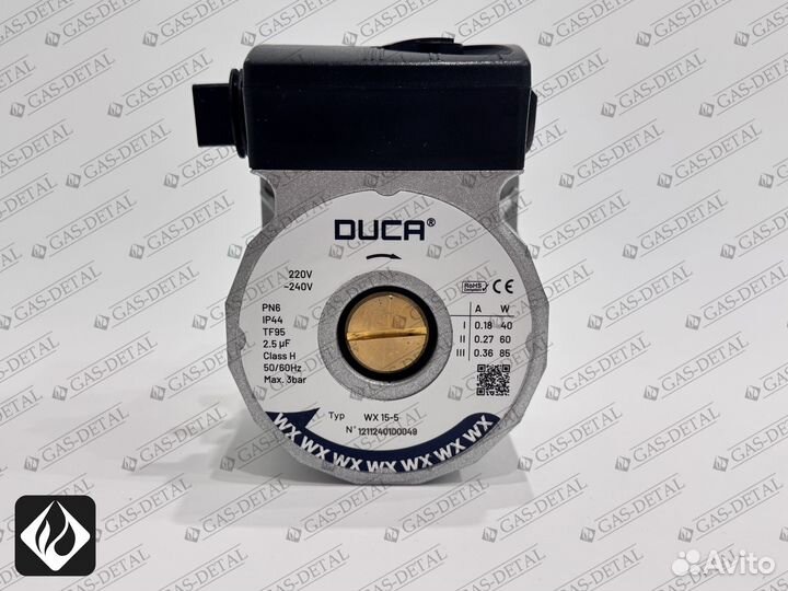 Голова насоса duca WX 15-5 85W аналог Wilo