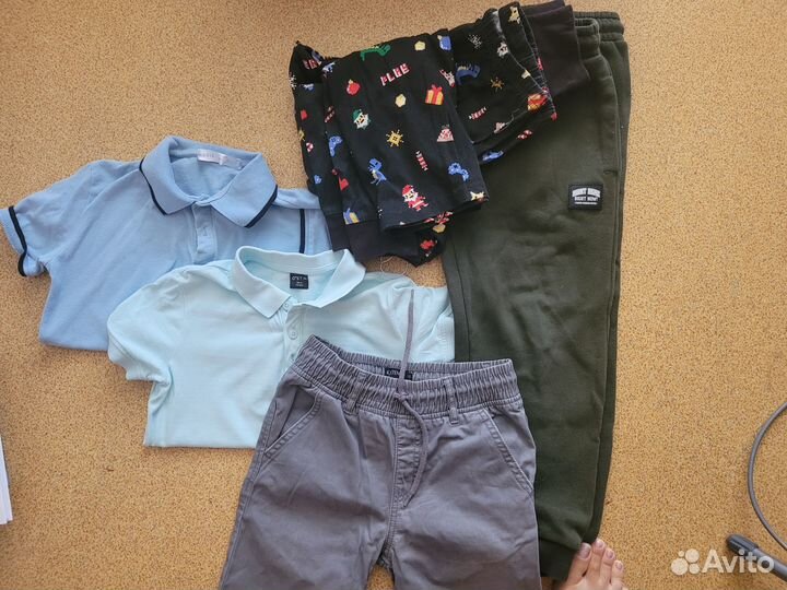 Вещи пакетом на мальчика 128 134