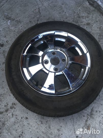 Литьё R14/4х100 хром