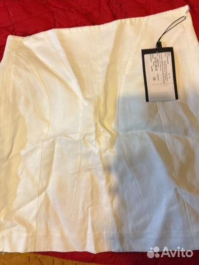 Юбка белая летняя 40 размер Италия