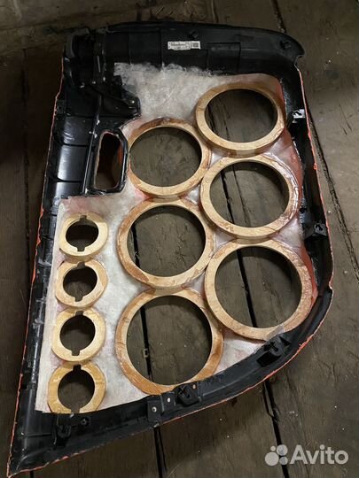 Дверные карты под автозвук мазда 3 bk