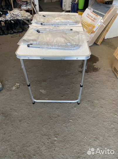 Стол складной туристический +4 табуретка