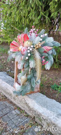 Новогодний декор. Фонарь