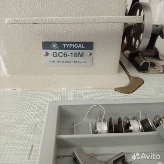 Швейная машина typical с новым серводвигателем