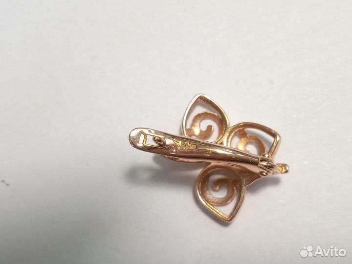 Серьги золотые