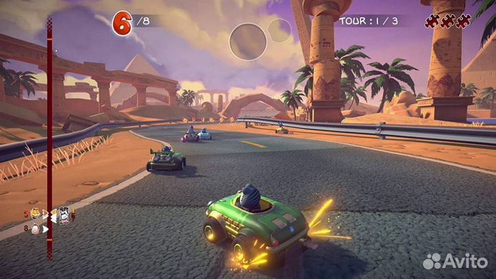 Garfield Kart Furious Racing xbox one/series ключ