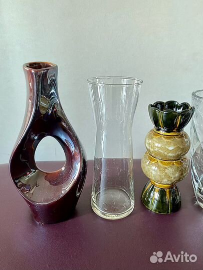 Вазы разные в идеальном состоянии