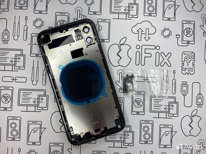 Корпус для iPhone 11 (чёрный) orig Завод (CE)