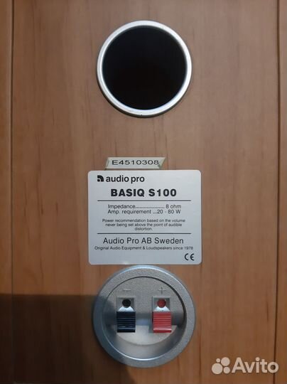 Акустические колонки audio pro basiq S100