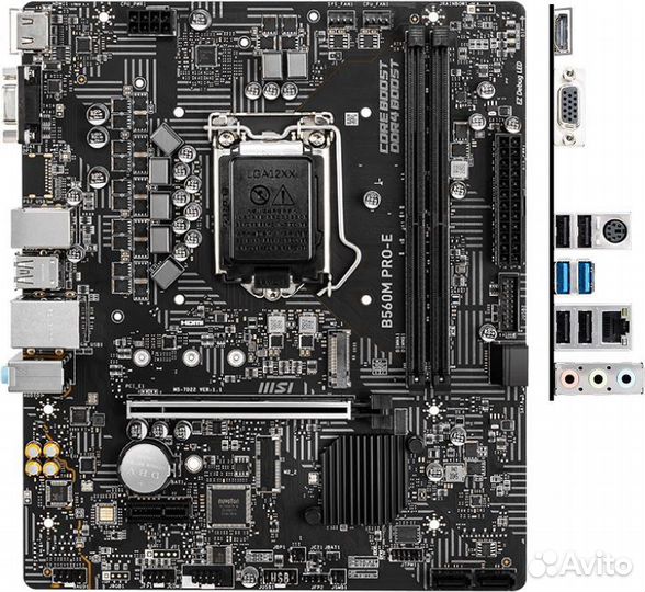 Материнская плата MSI B560M PRO-E
