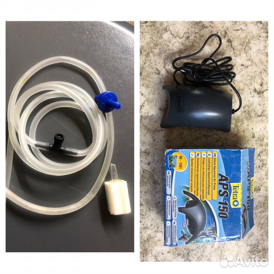 Анциструс l144 Snow White, Компрессор