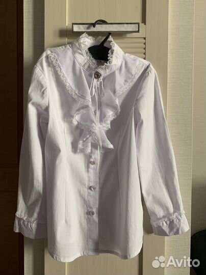 Блузка школьная 122 128