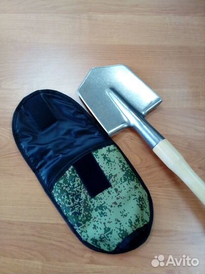 Лопата титановая, походная с чехлом