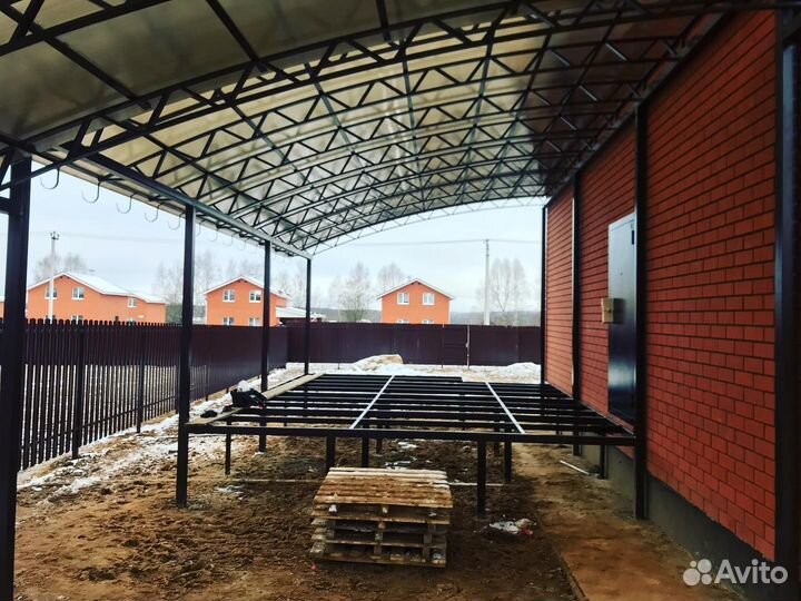 Навес для дома