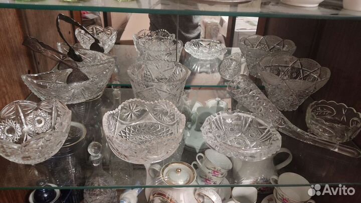 Салатники хрусталь