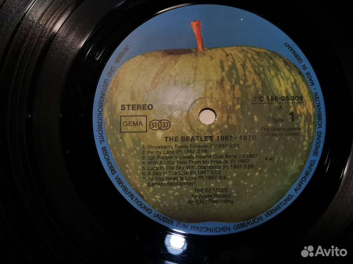 Виниловая коллекция The Beatles