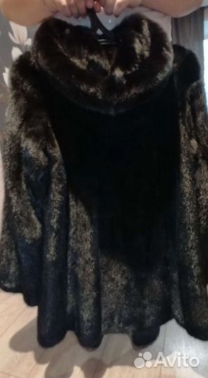 Шуба норковая 40-42 длина 80