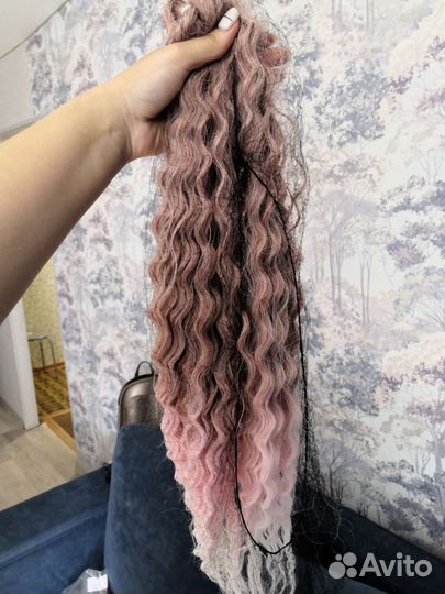 Афрокудри материал