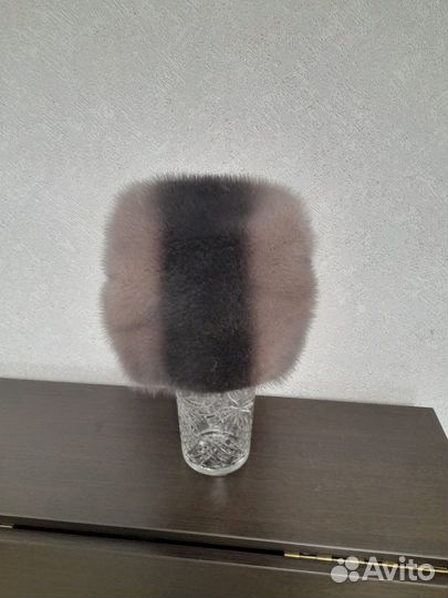 Шапка норковая женская