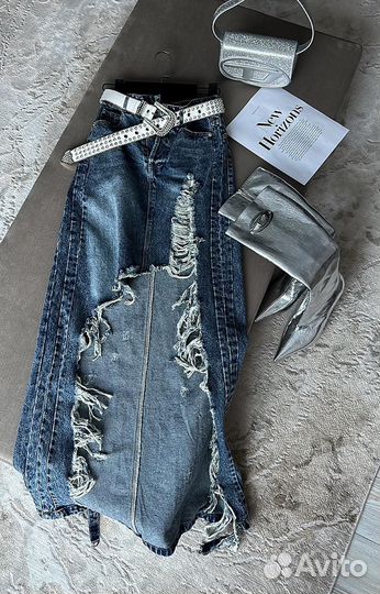 Джинсовая юбка