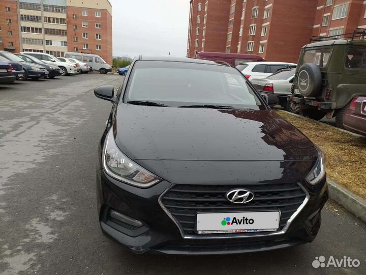 Hyundai Solaris 1.6 МТ, 2018, 75 000 км