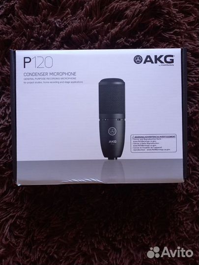 Конденсаторный микрофон akg120