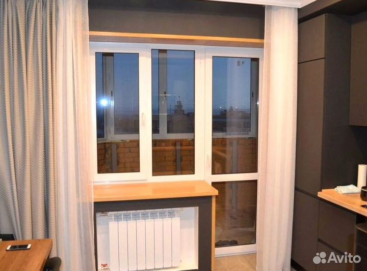 Остекление балконов и лоджий