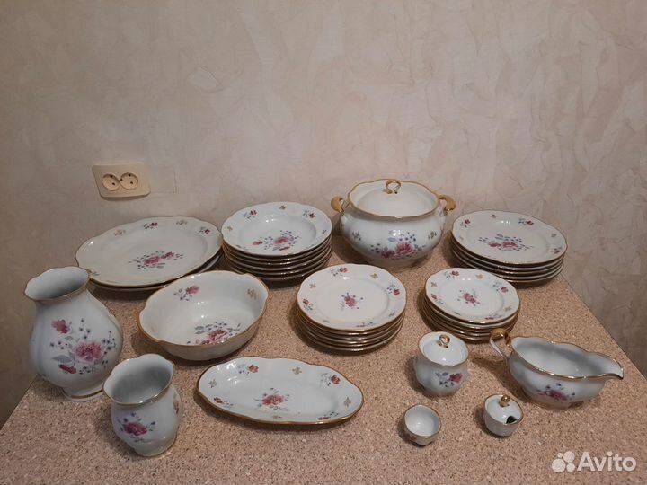 Столовый сервиз новый 1983 г