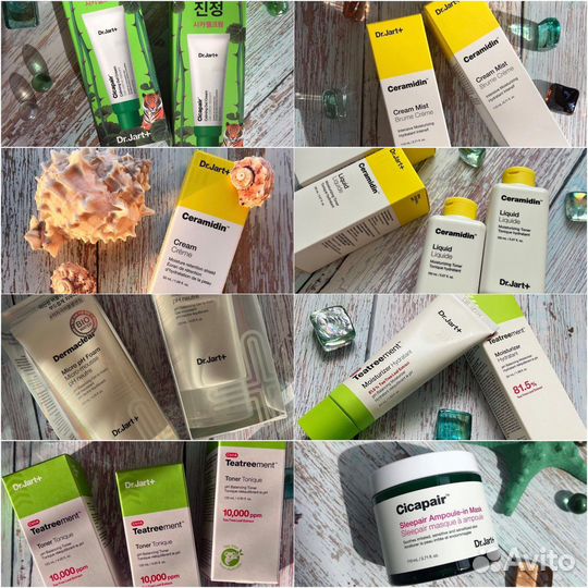 Крем. Гель. Пенка. Средства Dr.jart+ в ассорт